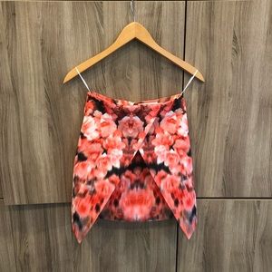 Finders Keepers Structured Asymmetrical Skirt